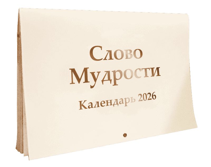 Календарь «Слово Мудрости» на 2026 год